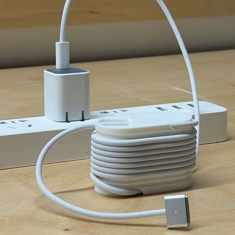 Desk Setup Mac - Tragbarer Kabelwickler, Kabel-Aufbewahrungsorganisator, kompakter Kabelhalter, passend
