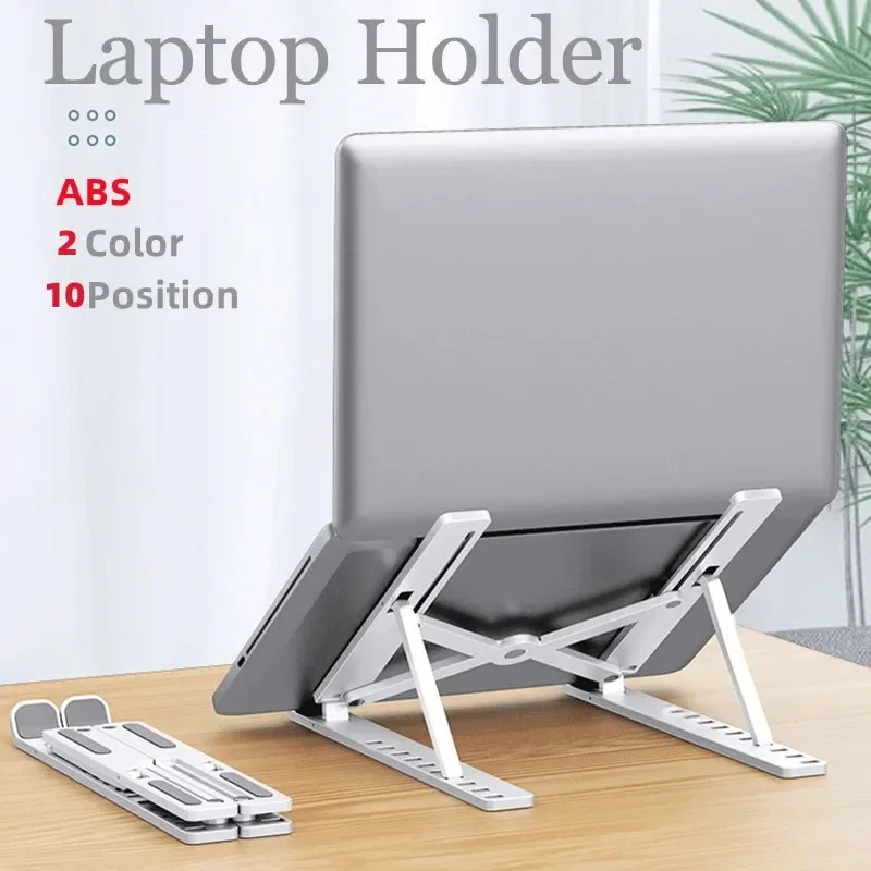 Desk Setup Mac - Faltbarer Tragbarer Laptop-Ständer Verstellbarer Computer-Monitorhalter für