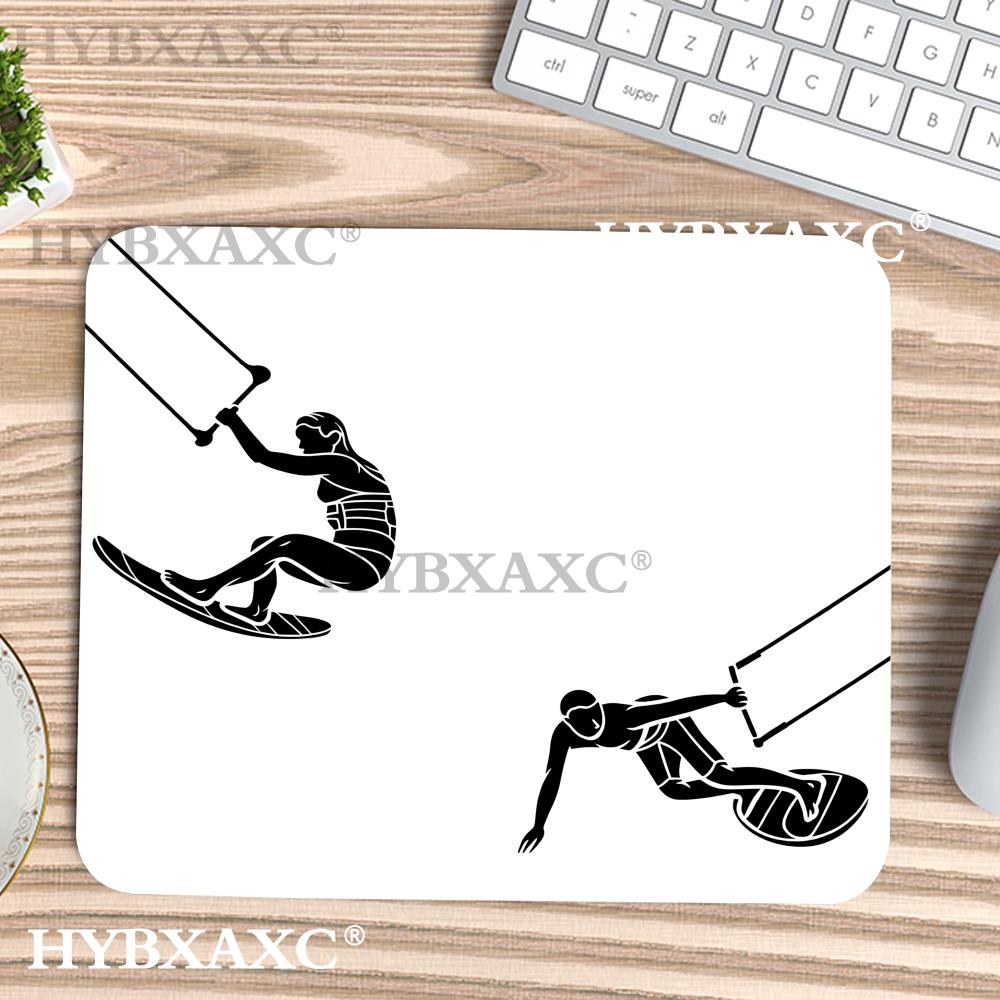 Desk Setup For Work - HYBXAXC Kitesurf Line Art Mauspad Wind-