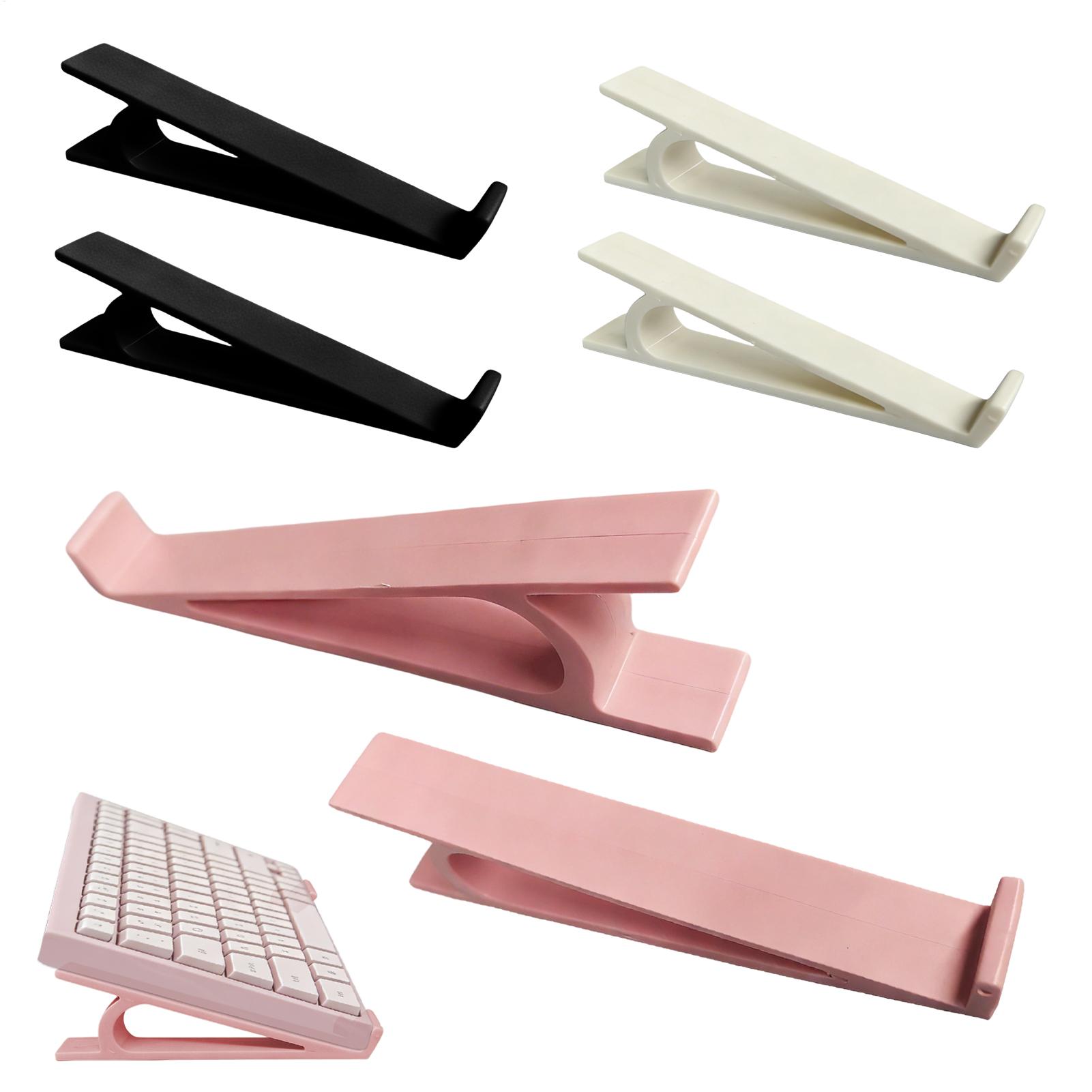 Desk Setup Gaming - Universeller Tastaturständer, 2 Stück/Paar, ergonomischer, rutschfester