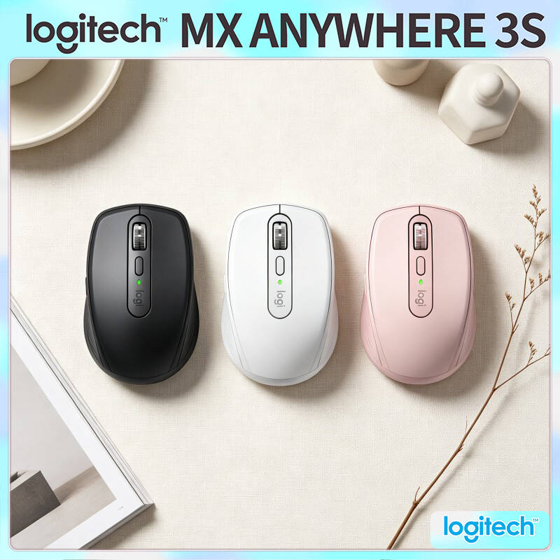 Desk Setup For Work - Premium MX Anywhere 3S Maus -