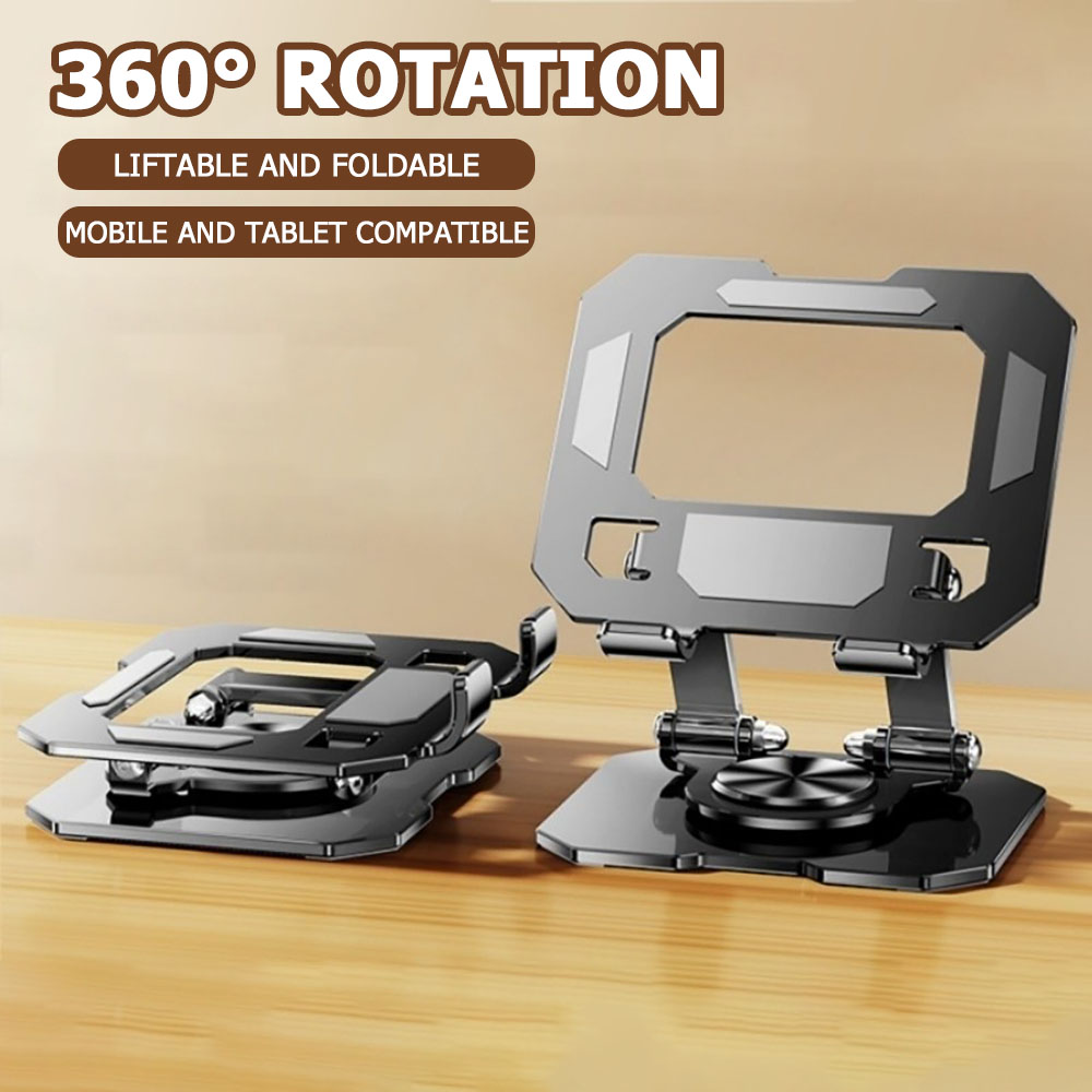 Desk Setup Gaming - 360° Drehbarer Tablet- und Handyständer Verstellbarer