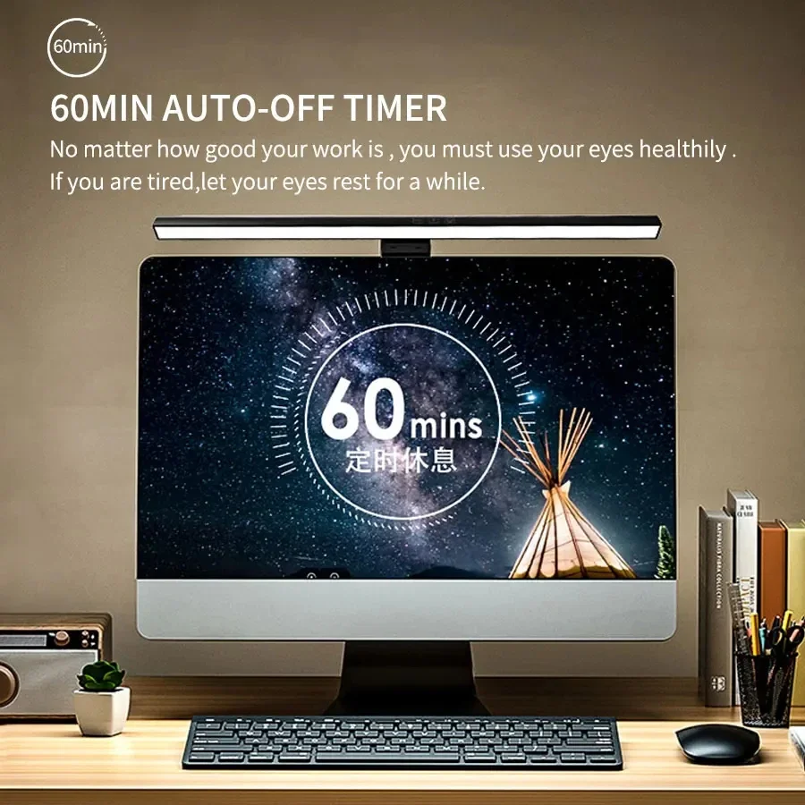 LED 33cm 50cm Monitor-Lichtlei – Desk Setup No Computer Bewertung und Preis