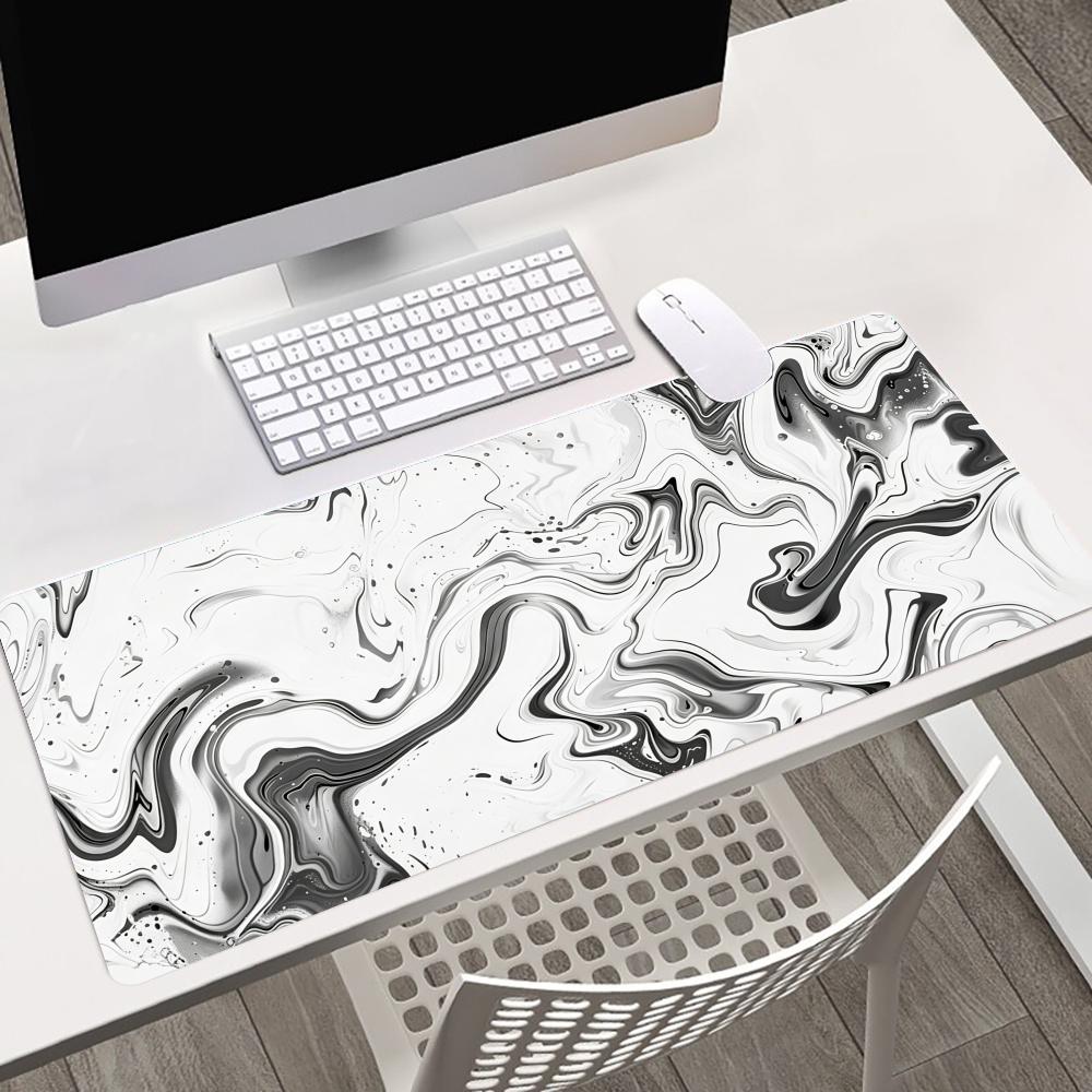 Abstrakte, flüssige, rutschfes – Desk Setup For Work Bewertung und Preis