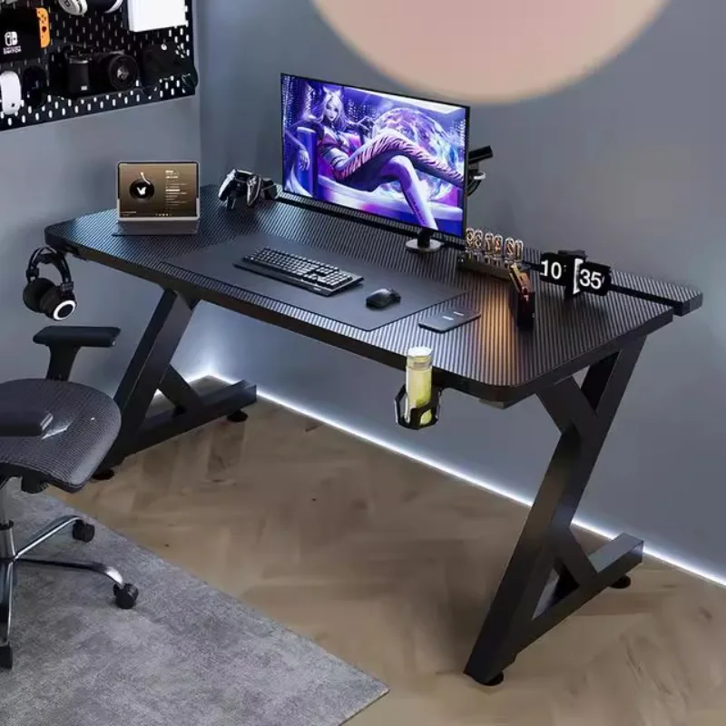 Q Minimalistische schwarze Com – Desk Setup No Computer Bewertung und Preis