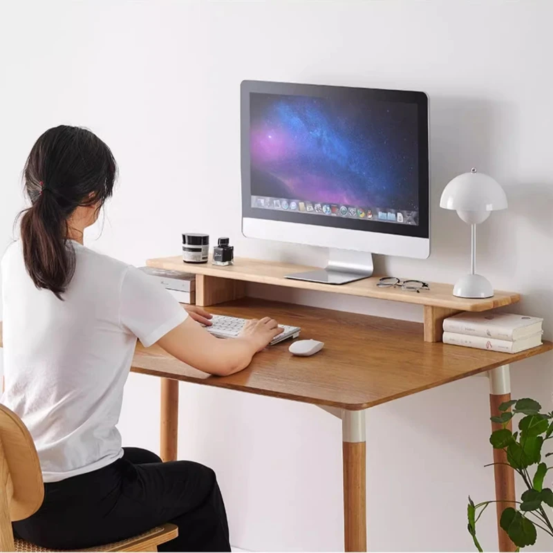 Holzmonitorständer für ergonom – Desk Setup For Laptop And Monitor Bewertung und Preis
