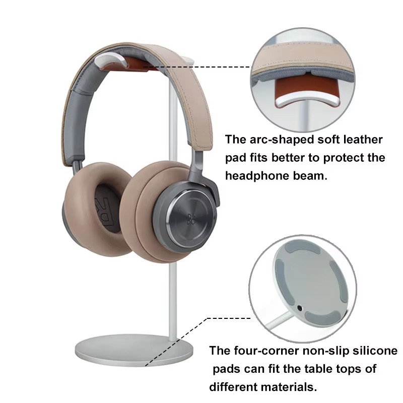 Gebogener Aluminium-Kopfhörers – Desk Setup Gaming Bewertung und Preis