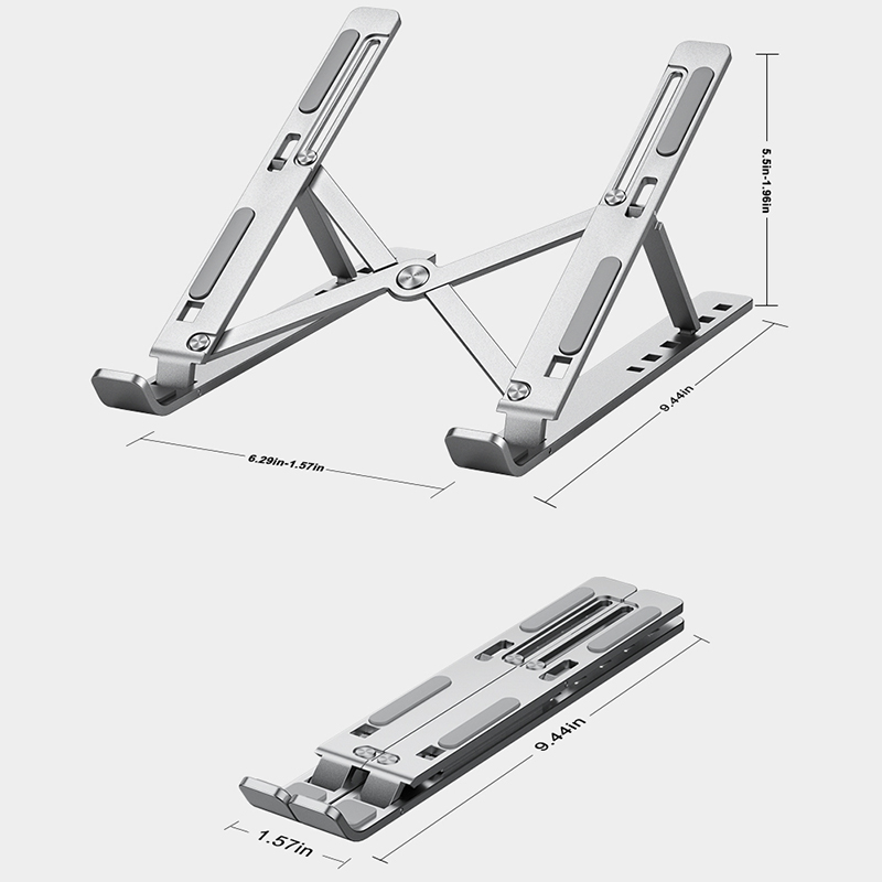 Tragbarer, faltbarer Laptop-St – Desk Setup Mac Bewertung und Preis