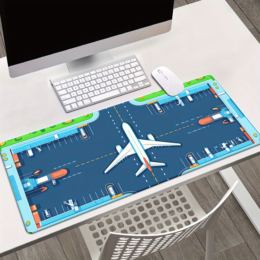 Flugplatz-Mauspad, große, erwe – Desk Setup Gaming Pc Bewertung und Preis