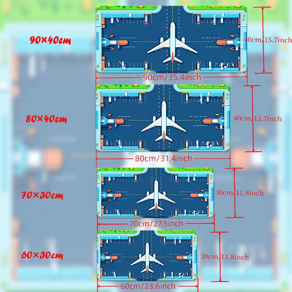 Flugplatz-Mauspad, große, erwe – Desk Setup Gaming Pc Bewertung und Preis