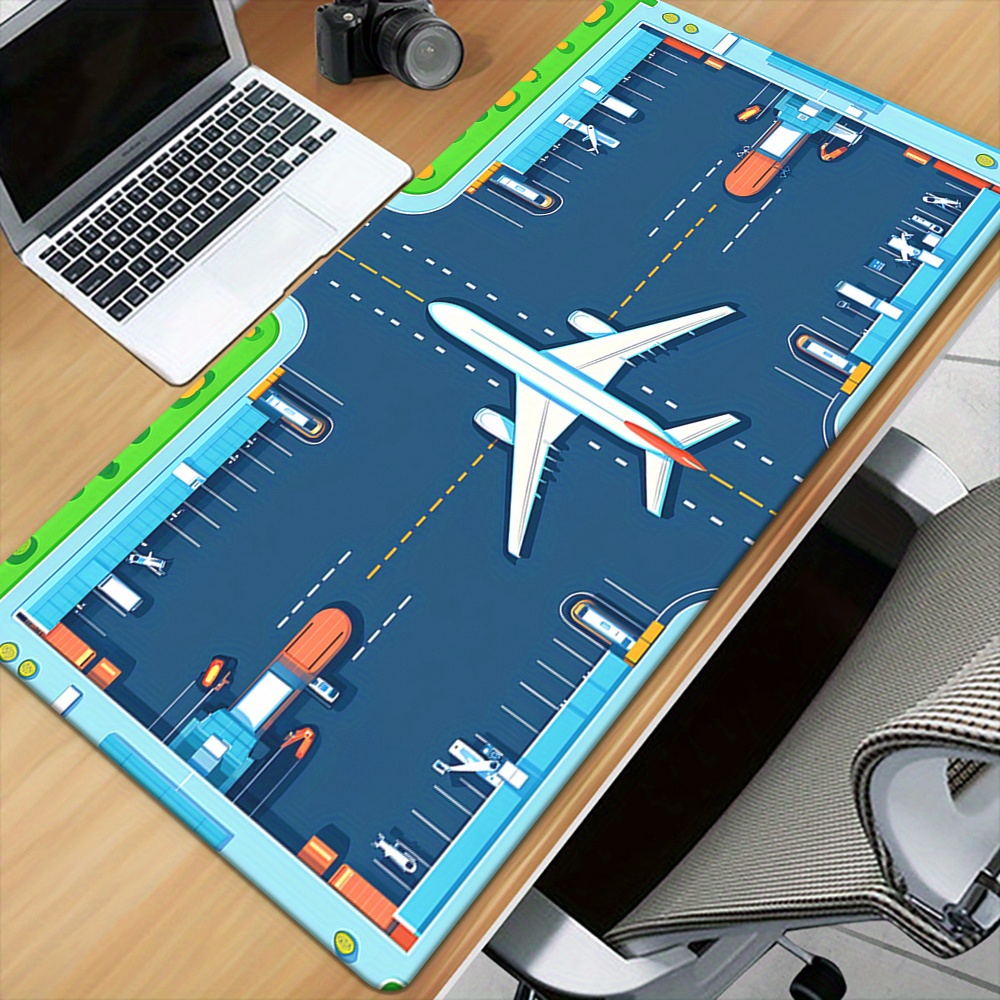 Flugplatz-Mauspad, große, erwe – Desk Setup Gaming Pc Bewertung und Preis
