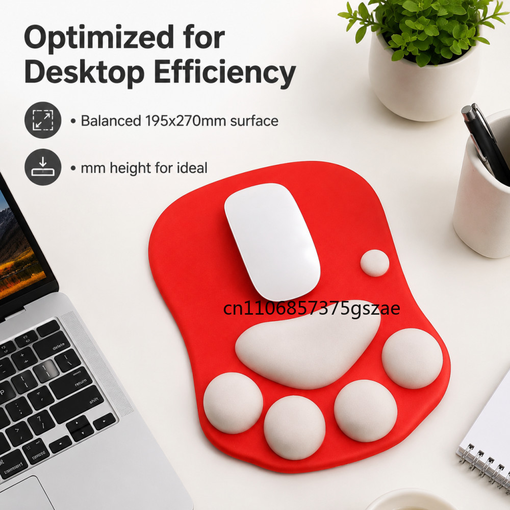 Niedliches 3D-Katzenpfoten-Mau – Desk Setup Mac Bewertung und Preis