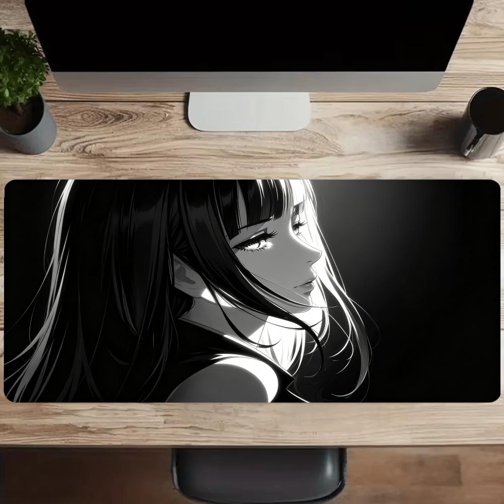 Dunkles Anime-Mädchen Mauspad  – Desk Setup For Work Bewertung und Preis