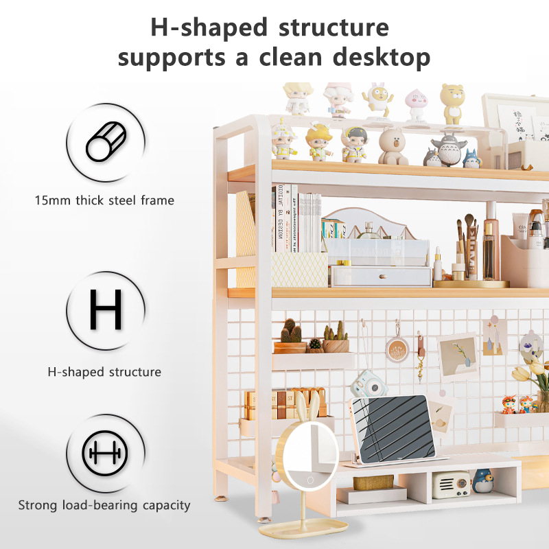 Bücherregal Bücherregal mit Gi – Desk Setup Study Bewertung und Preis