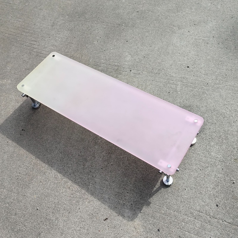 ‌ Ästhetischer rosa Farbverlau – Desk Setup For Laptop And Monitor Bewertung und Preis