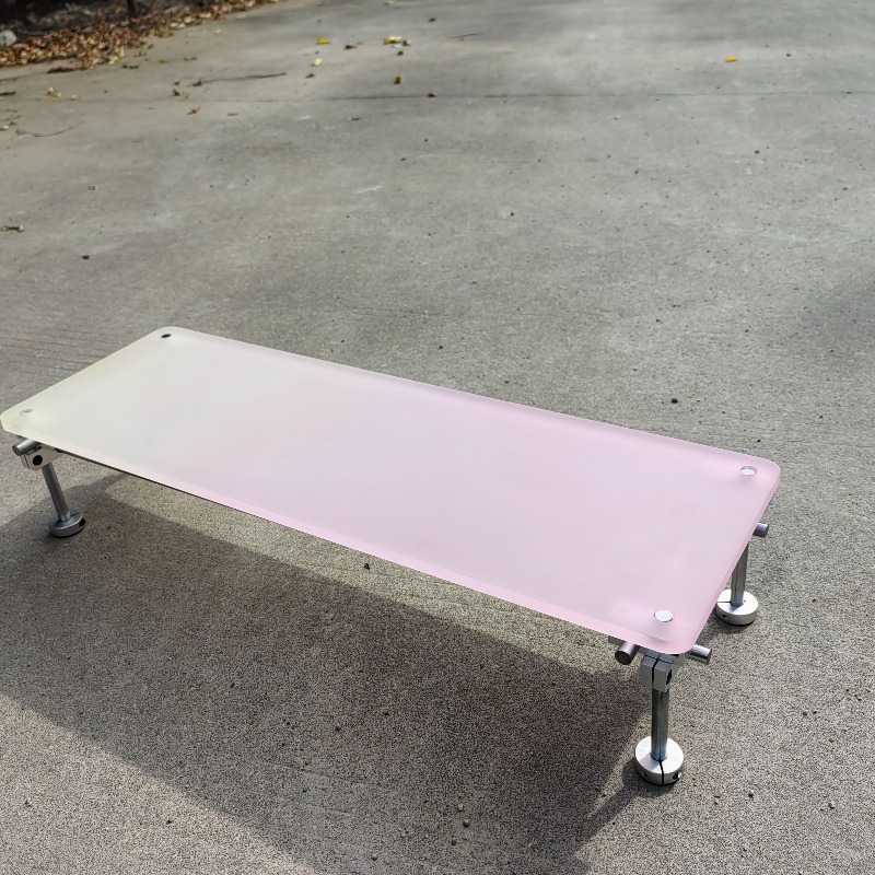 ‌ Ästhetischer rosa Farbverlau – Desk Setup For Laptop And Monitor Bewertung und Preis