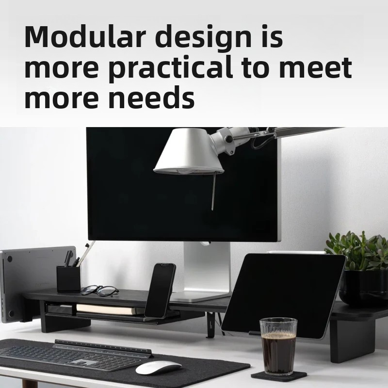 Massivholz Monitor Riser Ständ – Desk Setup Computer Bewertung und Preis
