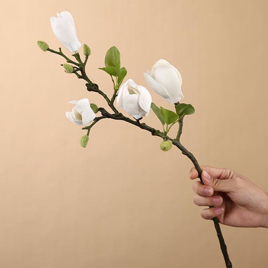 Künstliche Blume Seide Magnoli – Desk Setup Computer Bewertung und Preis