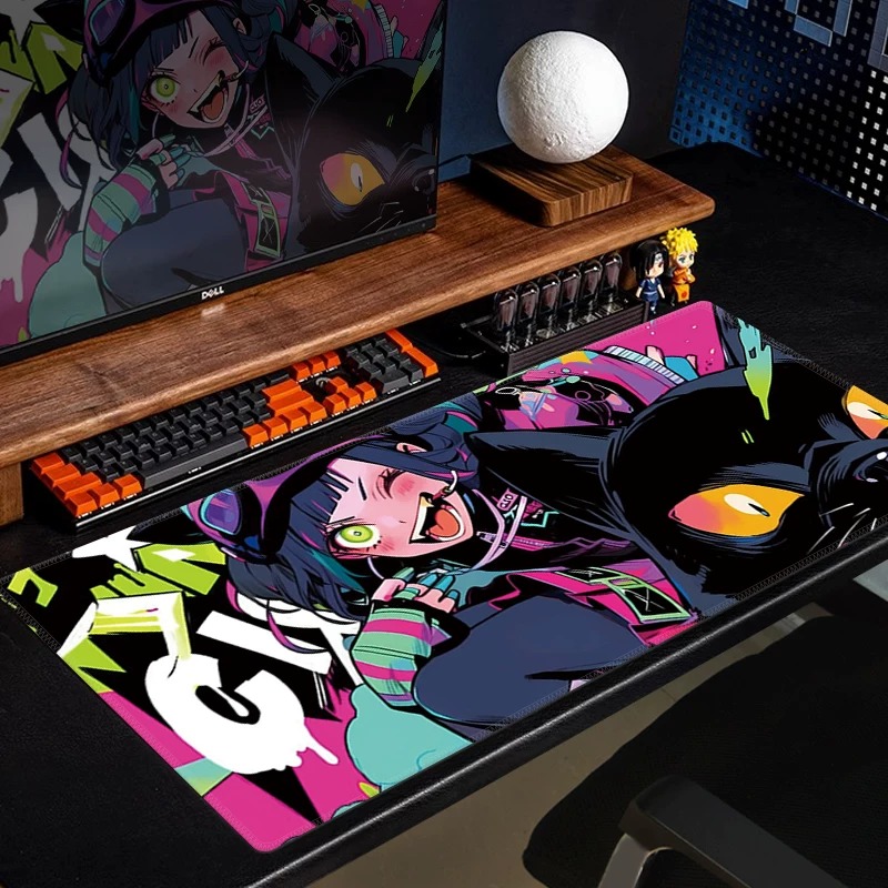 Anime Schwarze Katze Gaming-Ma – Desk Setup Gaming Pc Bewertung und Preis