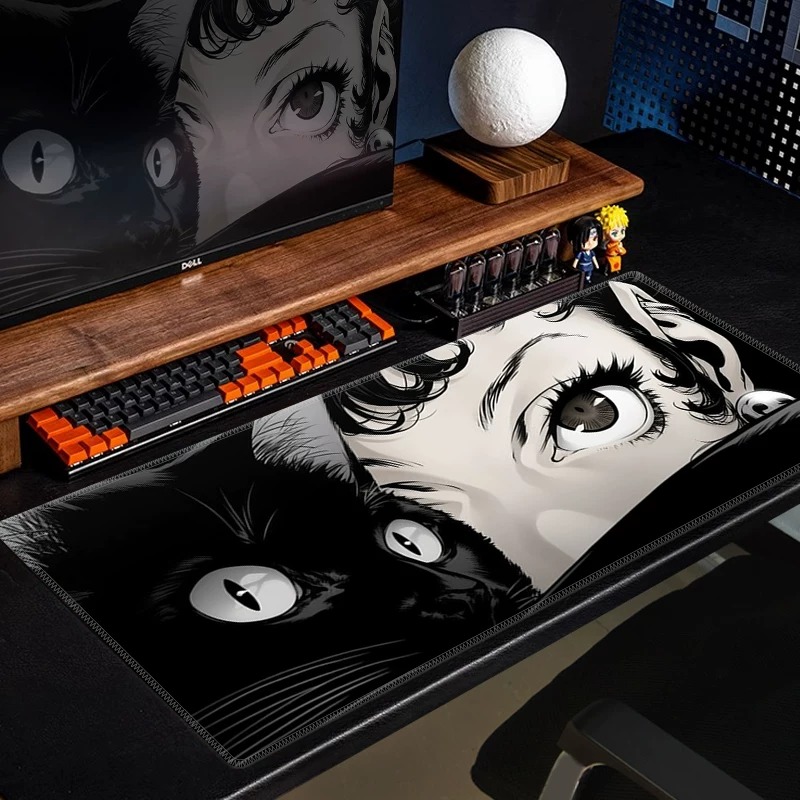 Anime Schwarze Katze Gaming-Ma – Desk Setup Gaming Pc Bewertung und Preis