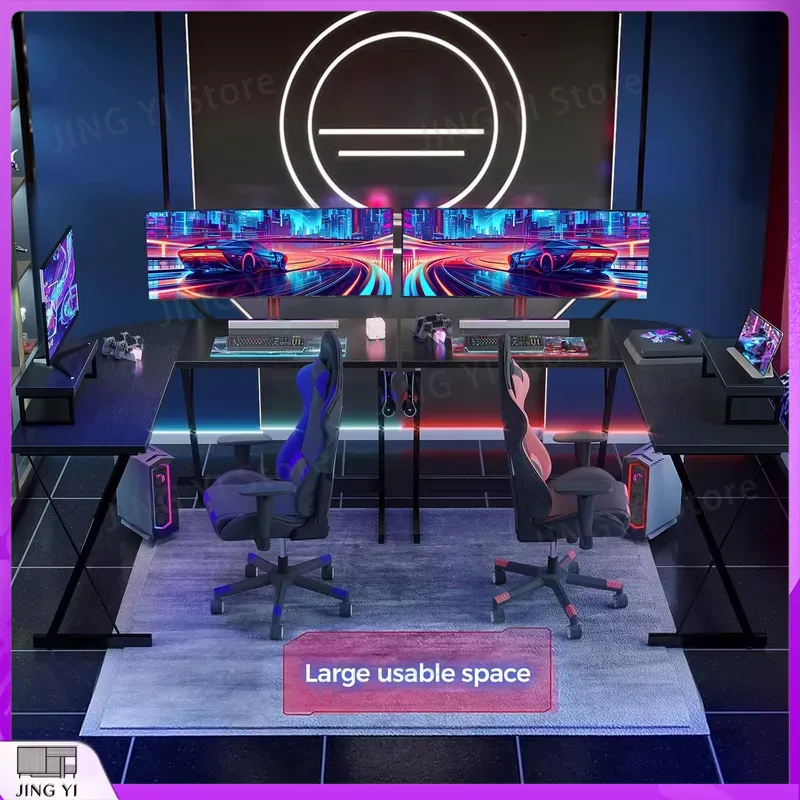 L-förmiger Gaming-Schreibtisch – Desk Setup No Computer Bewertung und Preis