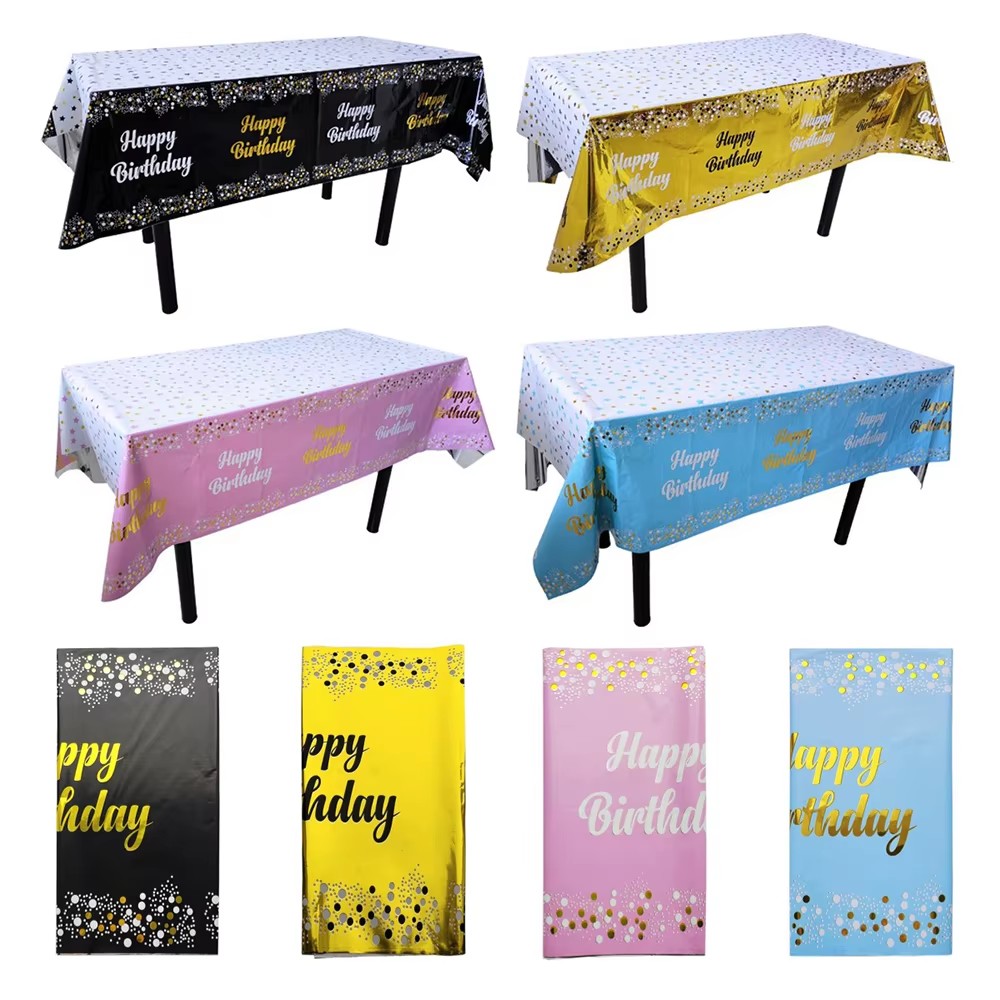 Geburtstags-Einweg-Tischdecke  – Desk Setup Wallpaper Bewertung und Preis