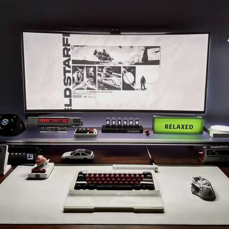 Aluminium-Monitorständer, Acry – Desk Setup For Laptop And Monitor Bewertung und Preis