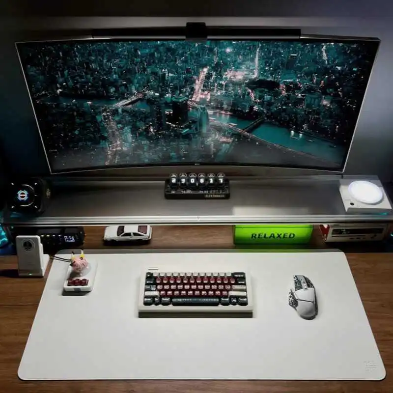 Aluminium-Monitorständer, Acry – Desk Setup For Laptop And Monitor Bewertung und Preis