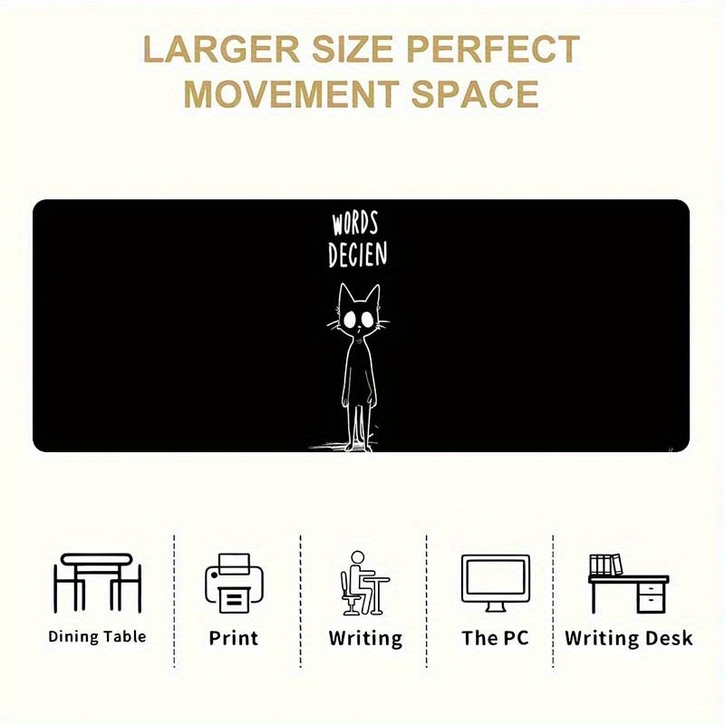Lustiges Skizzen-Katzen-Design – Desk Setup For Work Bewertung und Preis