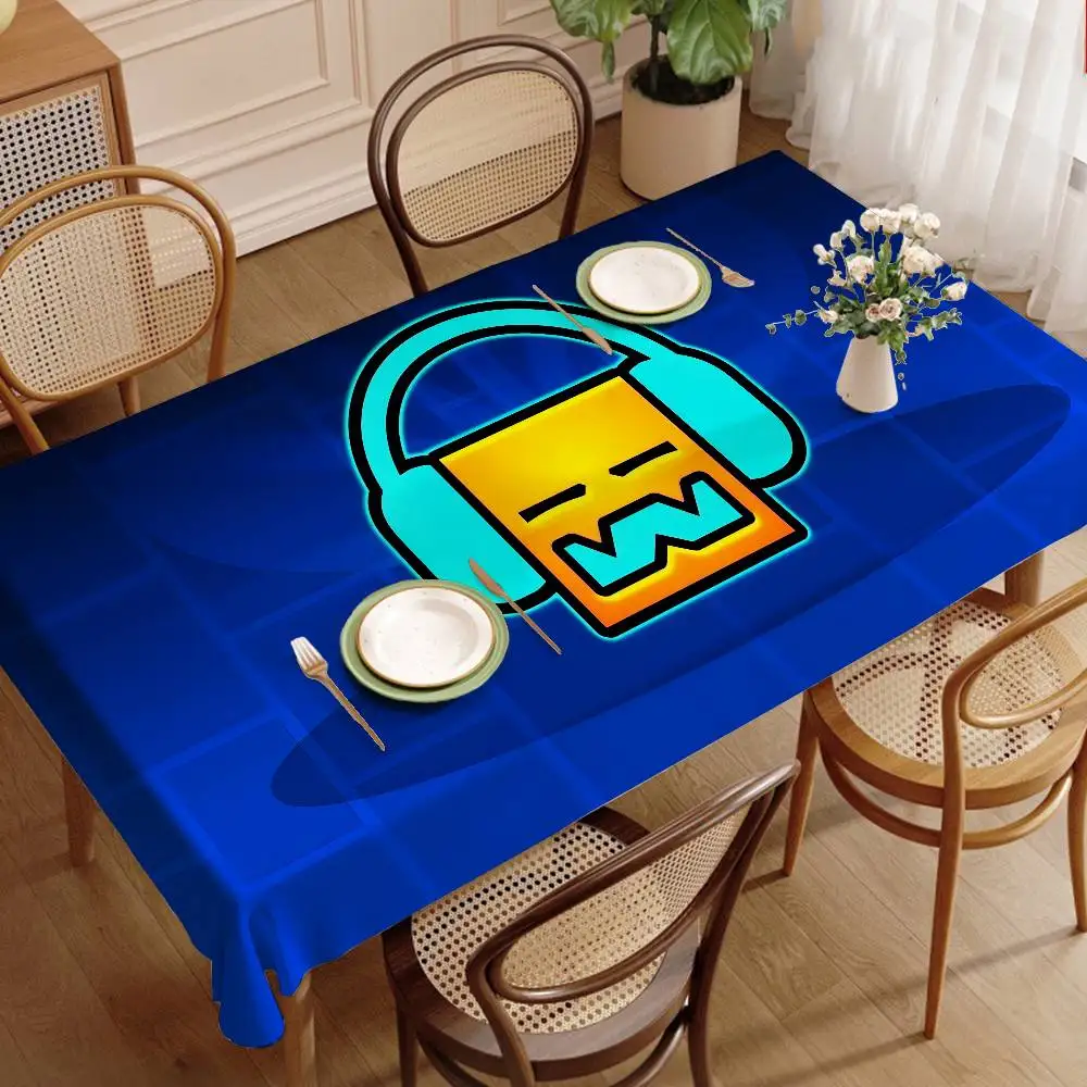 Geometry Dash Videospiel-Tisch – Desk Setup Wallpaper Bewertung und Preis